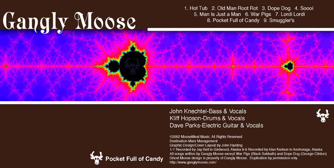 GaNgLy MoOsE - Pocket Full of Candy - Unfolded Cover