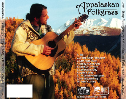 Nate Montgomery - Appalaskan Folkgrass CD Tray